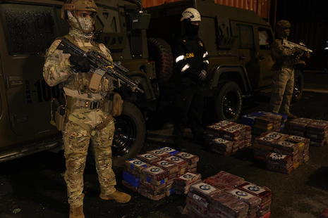 Incautacion de droga panama 